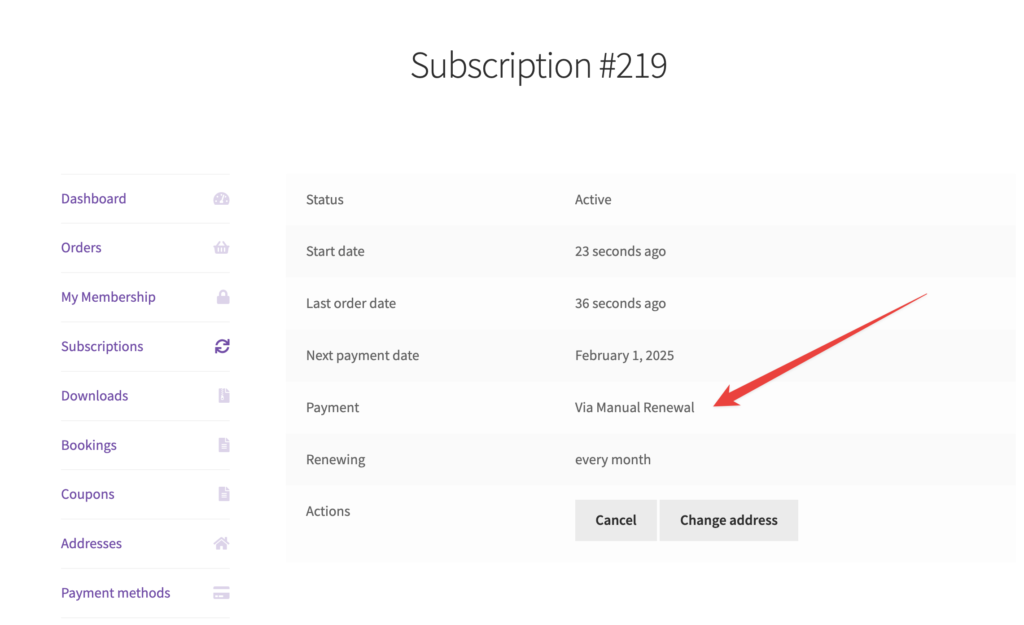 Automatically Set Gifted WooCommerce Subscriptions to Manual Renewal